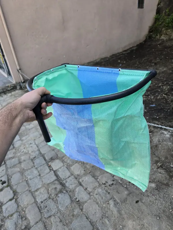 Profosyonel Çay Meyve Sebze Toplama Sepeti PVC Borulu Tutacaklı Ergonomik Hasat Toplama Sepeti