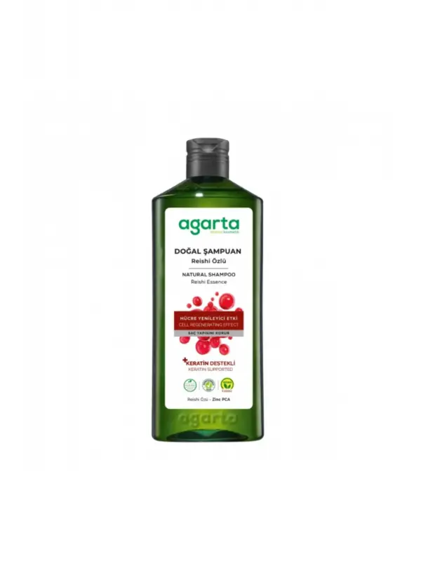 Agarta Aile Boyu Şampuan Seti 5’li 400 ml Keratin Vegan Doğal