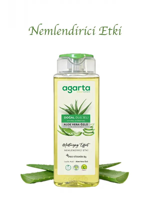 Agarta Doğal Aha Aloe Vera Duş Jeli 400 Ml