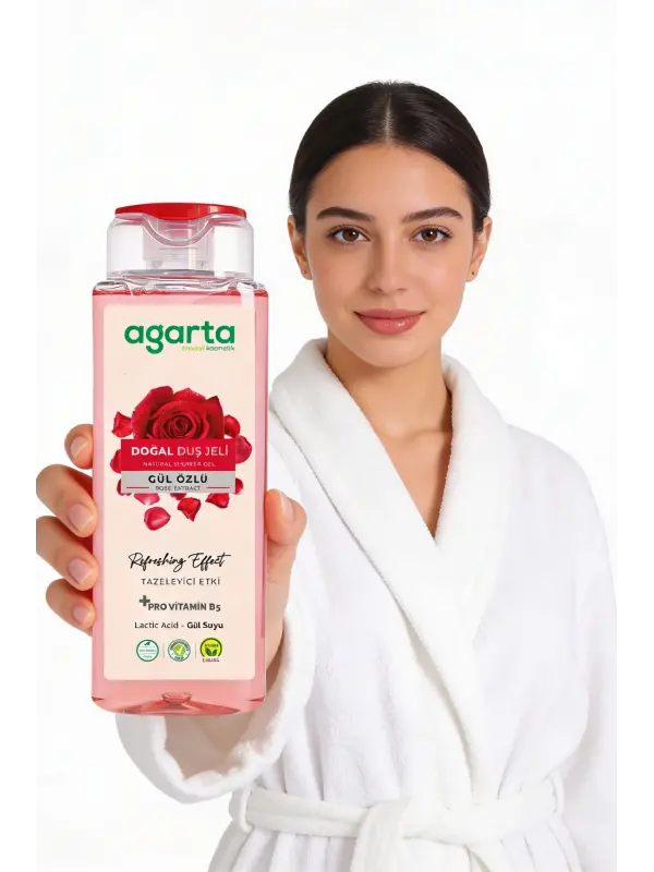 Agarta Doğal Aha Gül Duş Jeli 400 ml