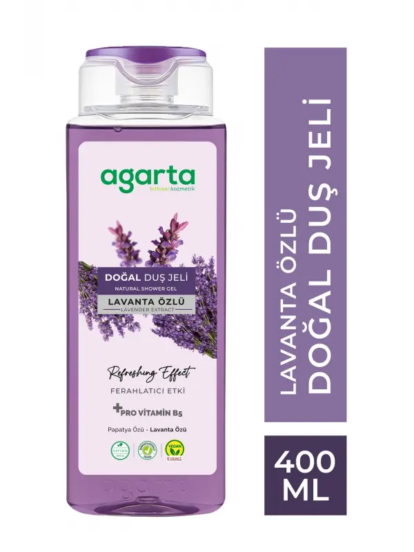 Agarta Doğal Aha Lavanta Duş Jeli 400 ml