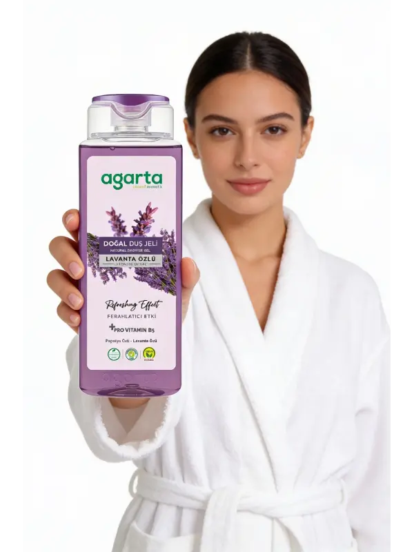 Agarta Doğal Aha Lavanta Duş Jeli 400 ml
