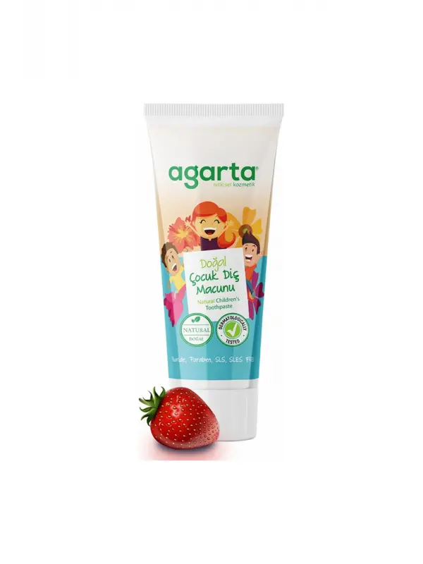 Agarta Doğal Çocuk Diş Macunu 75 Ml