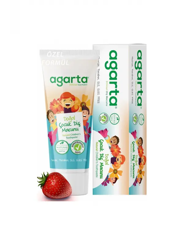Agarta Doğal Çocuk Diş Macunu 75 Ml