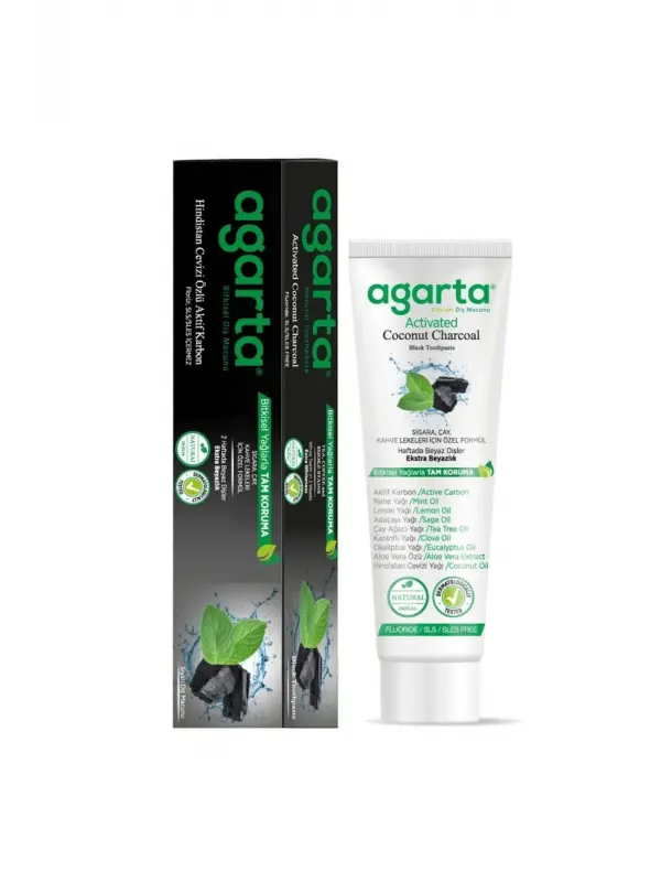 Agarta Doğal Diş Macunları(MİSVAK 100 ML PROPOLİS 100 ML BİTKİ ÖZLÜ 100 ML KARBON 100