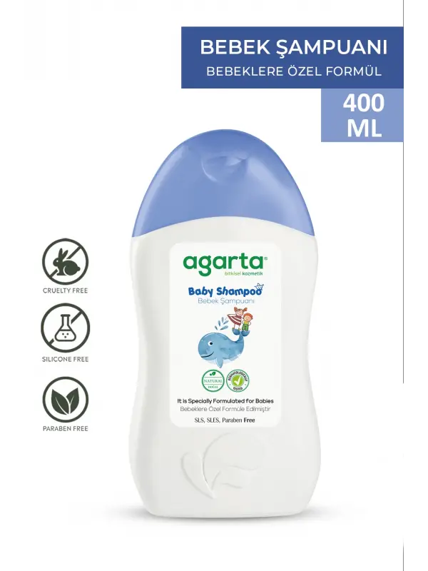 Agarta Doğal Erkek Bebek/çocuklarına Özel Şampuan 400 ml