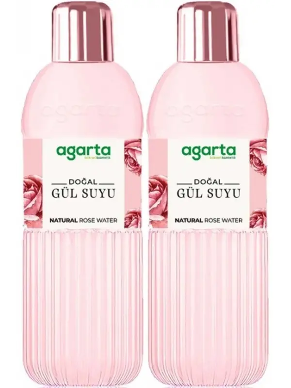 Agarta Doğal Gül Suyu 400ML (2 Li Set)