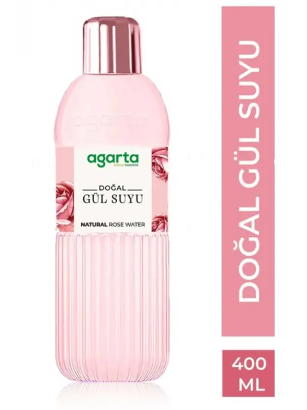 Agarta Doğal Gül Suyu 400ML (2 Li Set)