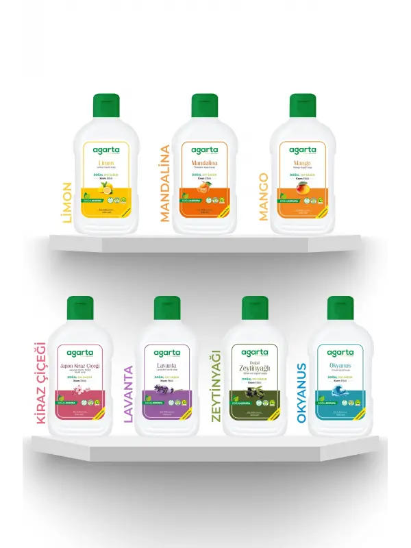 Agarta Doğal Mango Sıvı Sabun 1500 Ml