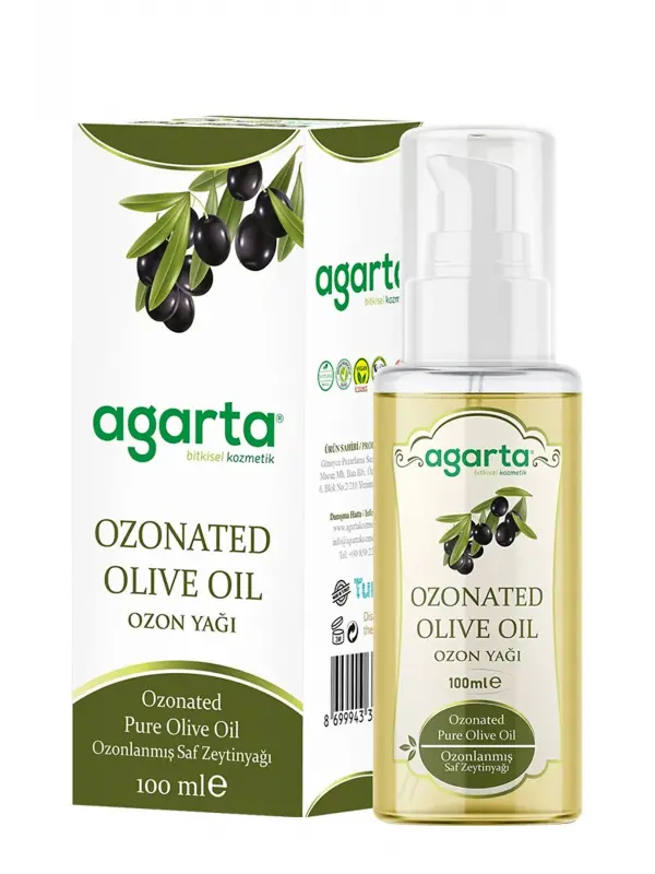 Agarta Doğal Saf Zeytinyağlı Ozon Yağı 100 ml