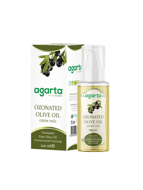 Agarta Doğal Saf Zeytinyağlı Ozon Yağı 100 ml