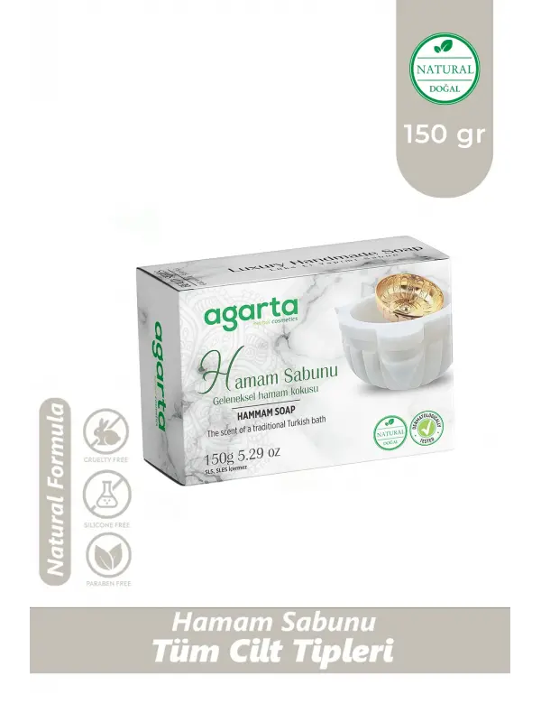 Agarta Hamam Sabunu Doğal 150 Gr