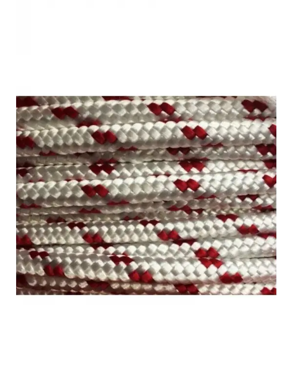 iskota Halat Gemici Dağcı Denizci ipi Polyester Örgü 8mm -20 Metre