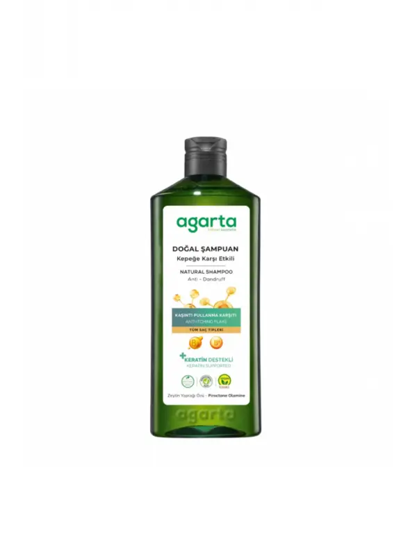 Agarta Kepeğe Karşı Şampuan Seti 3’lü 400 ml Ardıç Katranı Vegan Doğal