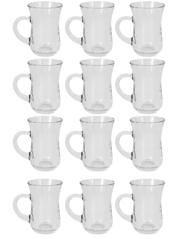 Kulplu Çay Bardağı 12li Set Paşabahçe Glass you