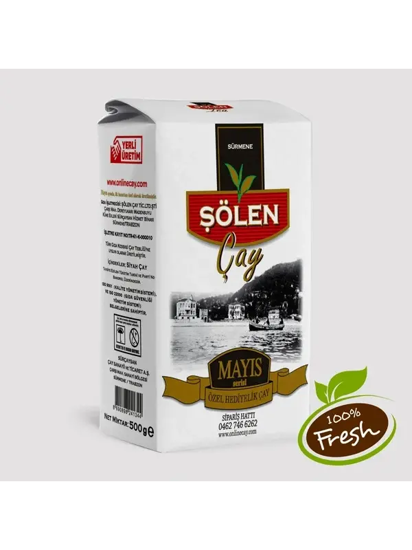 Mayıs Çayı Seti Tea1986, Şölen ve Değirmen Çayı 3’lü İlk Hasat (3 x 500 gr)