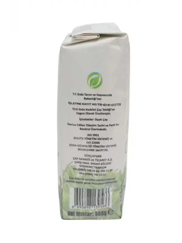 Sürçaysan Özel Hediyelik Çay 500Gr