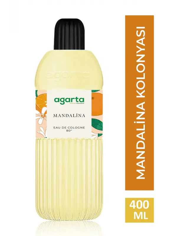 Agarta Pet Şişe 80 Derece Mandalina Kolonyası 400 Ml