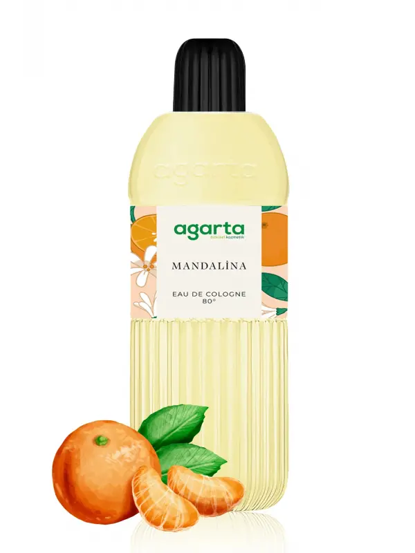 Agarta Pet Şişe 80 Derece Mandalina Kolonyası 400 Ml