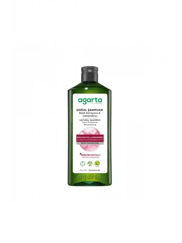 Agarta Renk Koruyucu Şampuan Seti 3’lü 400 ml ProVitamin B5 Keratin Vegan
