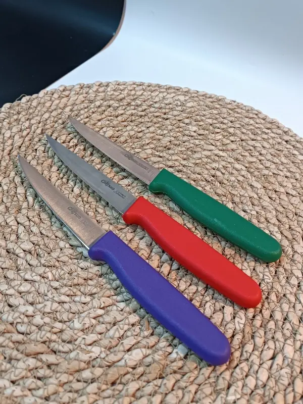 Chefsun Sebze / Meyve Bıçağı Seti 3 Adet