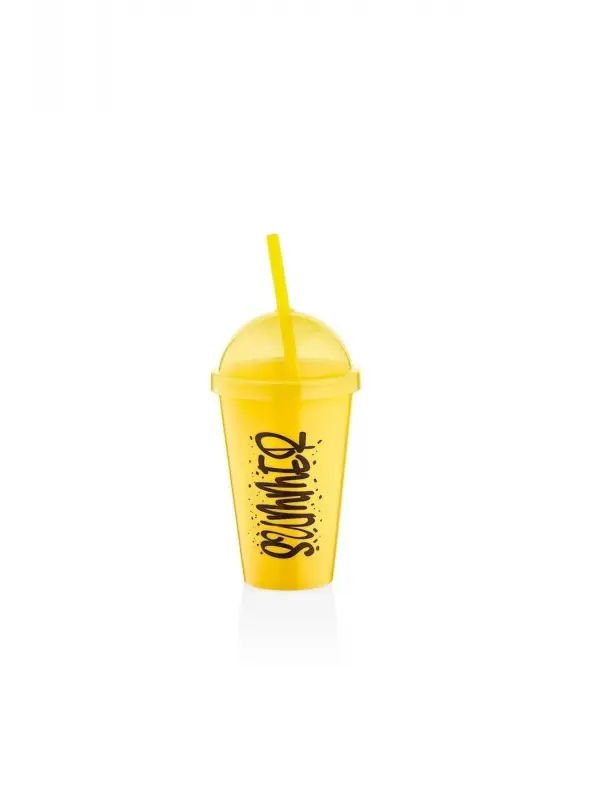 Summer Pipetli Bardak Matara (3 RENK)