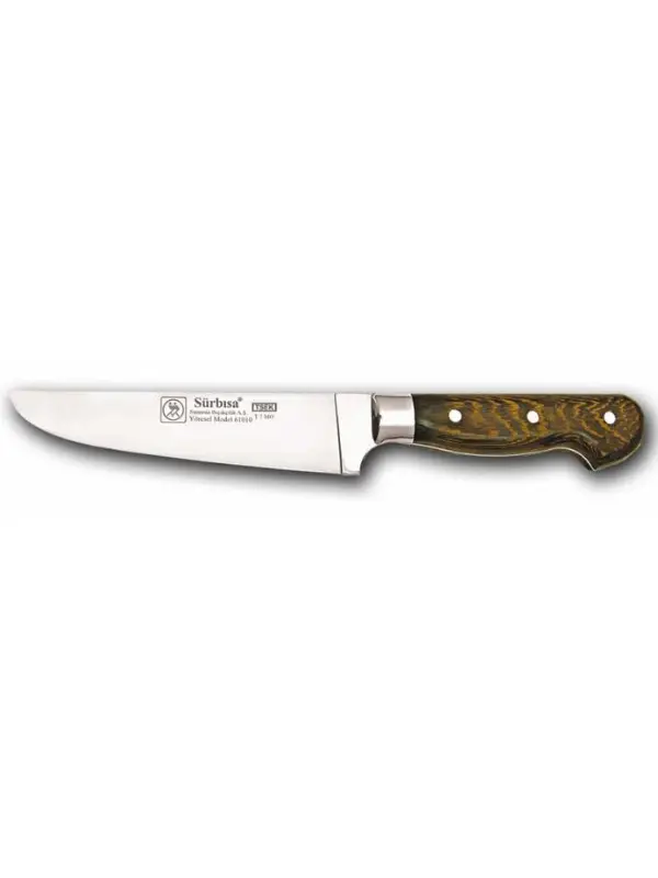Sürbisa Ahşap Saplı Yöresel Kasap Bıçağı 61010-YM 16.0 cm