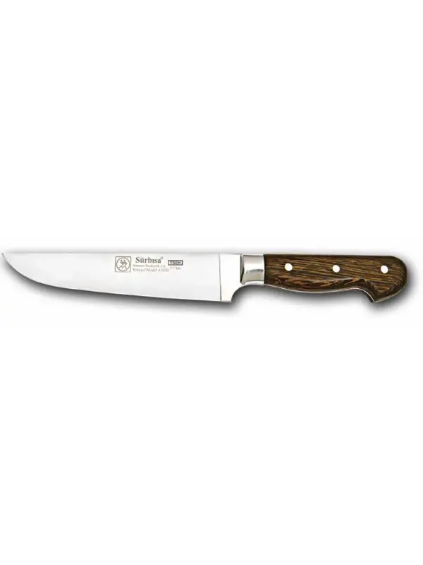 Sürbisa Ahşap Saplı Yöresel Kasap Bıçağı 61020-YM 19.0 cm