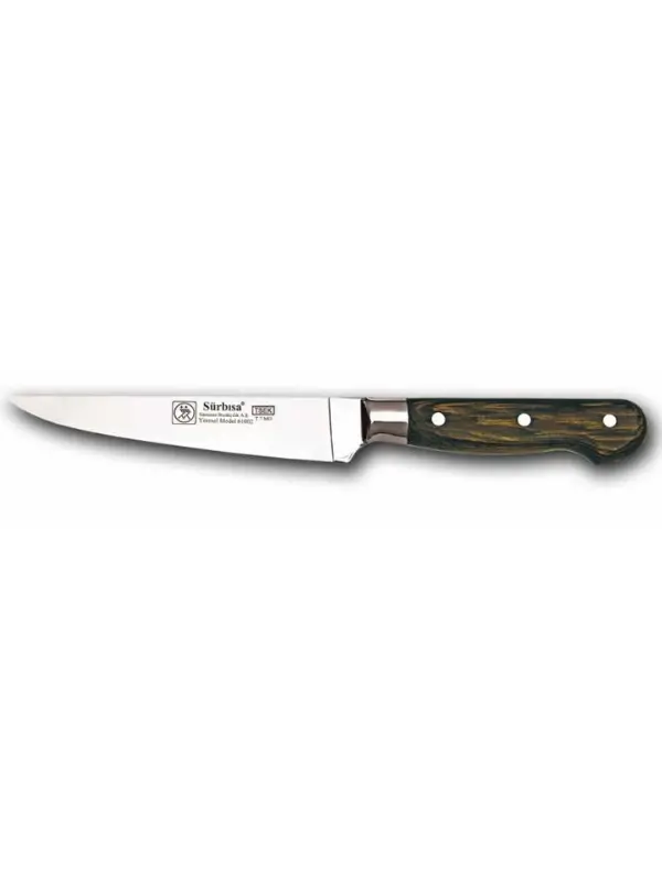 Sürbisa Ahşap Saplı Yöresel Mutfak Bıçağı 61002-YM 15.0 cm