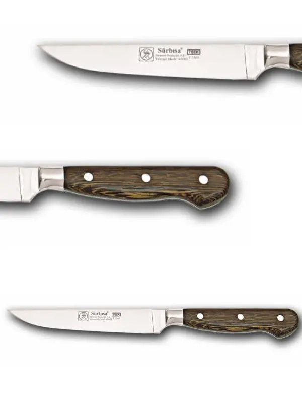 Sürbisa Ahşap Saplı Yöresel Mutfak Bıçağı 61003-YM 12.0 cm