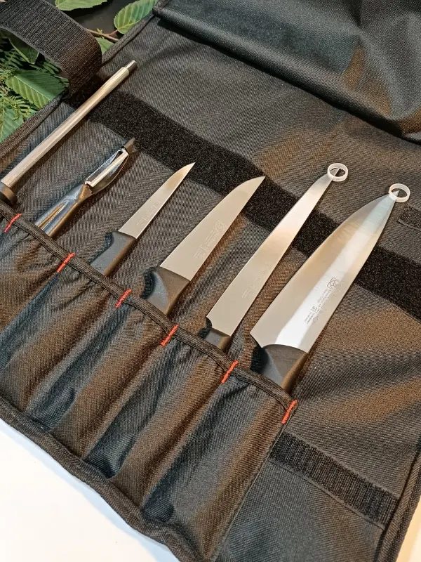 Sürbisa Kılıflı Sürmene Şef Bıçakları Seti Et, Ekmek, Sebze, Mutfak, İlk Şeflik Seti Hadnmade