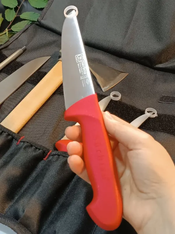 Sürmene Sürbisa Yapımı Kılıflı Et, Ekmek, Sebze, Mutfak, Kurban Palta Bıçakları Seti Hadnmade