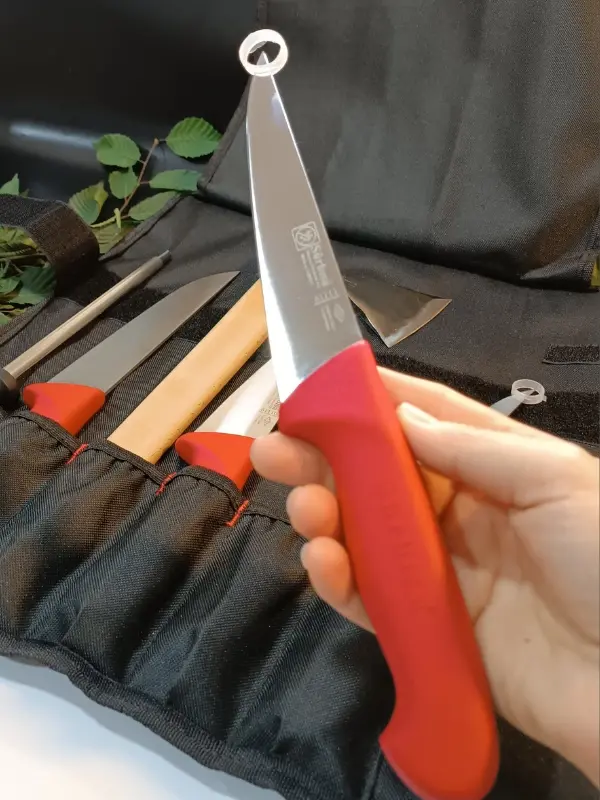 Sürmene Sürbisa Yapımı Kılıflı Et, Ekmek, Sebze, Mutfak, Kurban Palta Bıçakları Seti Hadnmade