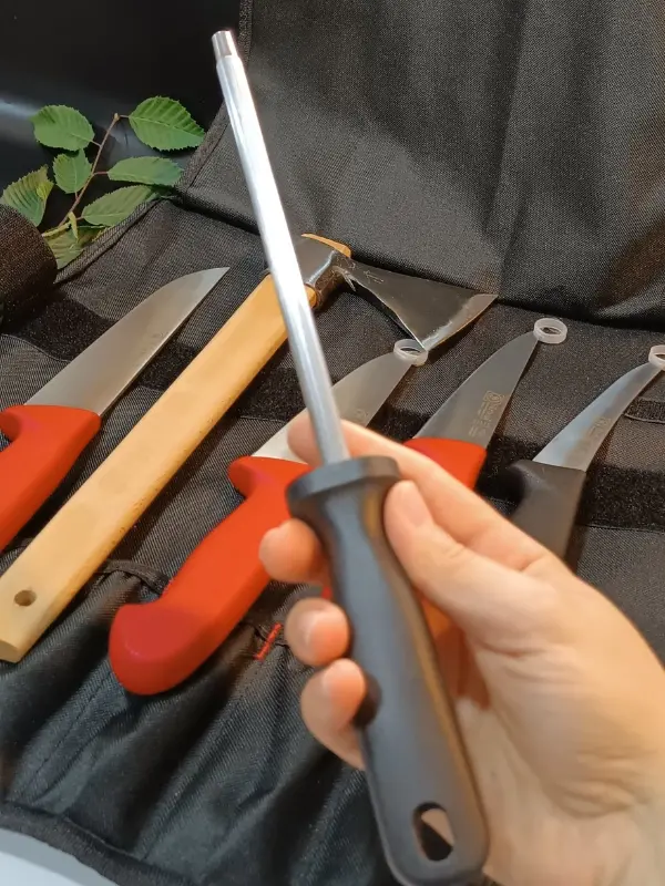 Sürmene Sürbisa Yapımı Kılıflı Et, Ekmek, Sebze, Mutfak, Kurban Palta Bıçakları Seti Hadnmade