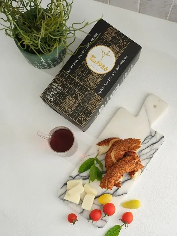 Tea 1986 Bergamot Aromalı Çay 500Gr 2li Paket
