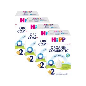 Hipp 2 Organik Bebek Sütü Combiotic 600 gr X 4 Adet