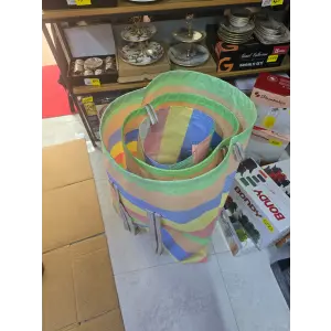 Taşıma Sepeti 3 adet Küçük Boy Dayanıklı Sırt Tipi Çay Fındık Hasat ve Yük Taşıma Çuvalı