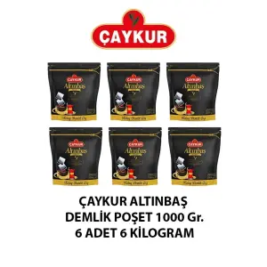 Altınbaş Klasik Siyah Kolay Demlik Poşet Çay 6’lı (200 x 5 g)