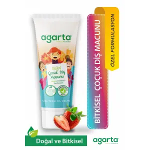 Agarta Doğal Çocuk Florürsüz Beyazlatıcı Diş Macunu 75 ml