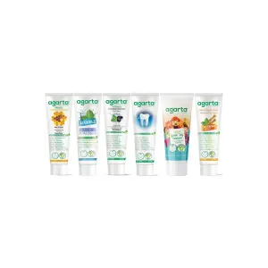 Agarta Doğal Diş Macunu 100ML Karma (6 Lı Set) Avantaj Paket