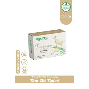 Agarta Doğal El Yapımı Keçi Sütü Sabunu 150 gr