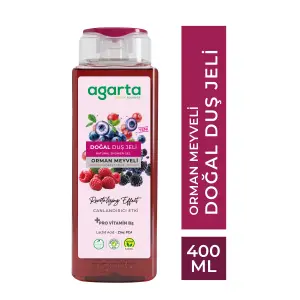Agarta Doğal Orman Meyveli Duş Jeli 400 ml