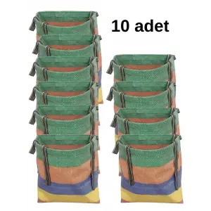 Fındık Toplama Sepeti Renkli Kalın ve Kullanışlı 10 adet