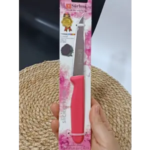 Sürmene 61004 Mutfak Bıçağı (9,50 Cm) Nar Çiceği