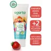 Agarta 3 Adet Doğal Florürsüz Çocuk Diş Macunu Çilekli 75 ml