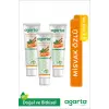 Agarta 3 Adet Doğal Florürsüz Misvak Özlü Diş Macunu 100 ml