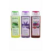 Agarta Agarta Doğal Duş Jeli Seti 3x400 ml – Aloe Vera, Lavanta, Orman Meyveli | Nemle