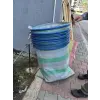 PVC Borulu Çay Taşıma Sepeti Büyük Boy Açık Ağızlı Hasat ve Toplama Sepeti