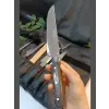 Ahşap El Yapımı Kılıflı Sürmene Et, Ekmek, Sebze, Mutfak, Kurban Palta Bıçakları Seti Hadnmade