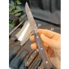 Sürbisa Sürmene Şef Bıçakları Seti Ahşap El Yapımı Kılıflı Et, Ekmek, Sebze, Mutfak, Kurban Şeflik Seti Hadnmade